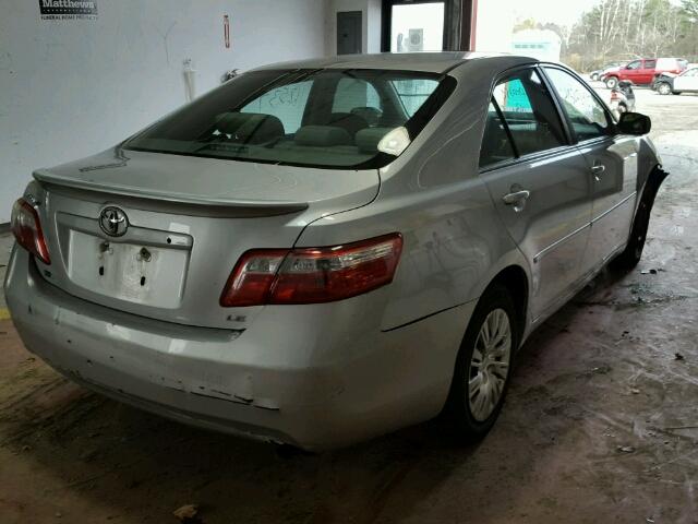 4T1BE46K37U041893 - 2007 TOYOTA CAMRY NEW GRAY photo 4