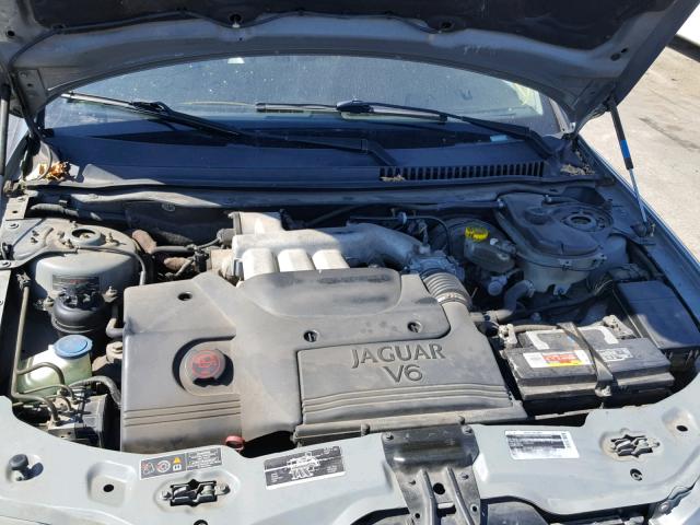 SAJEA53D52XC61072 - 2002 JAGUAR X-TYPE SPO GRAY photo 7