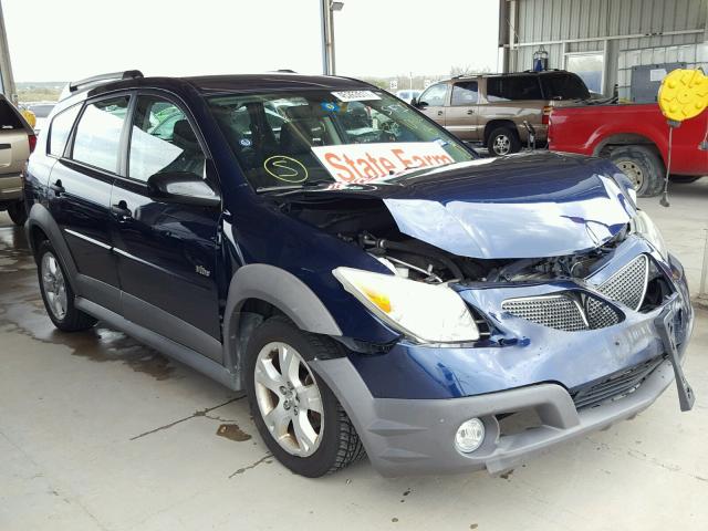 5Y2SL65826Z457608 - 2006 PONTIAC VIBE BLUE photo 1