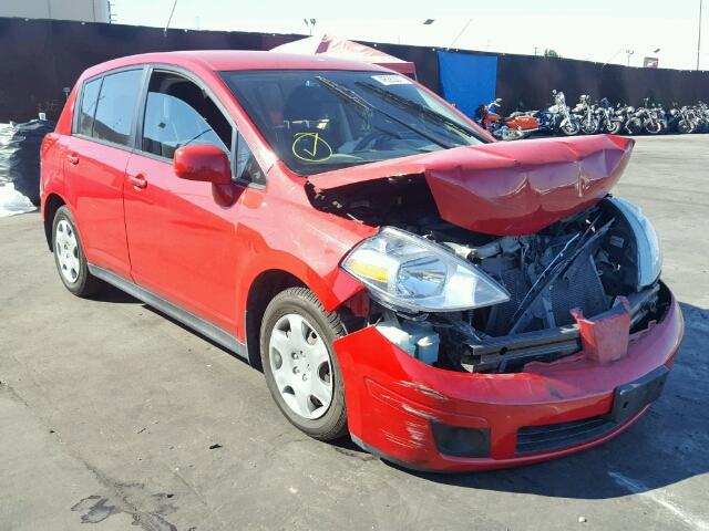 3N1BC1CP3BL359642 - 2011 NISSAN VERSA S RED photo 1