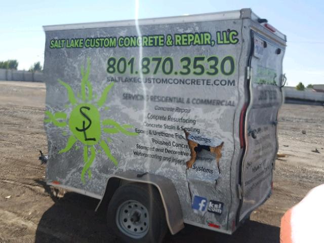 53BLTE811JT019852 - 2018 UTILITY TRAILER BEIGE photo 3
