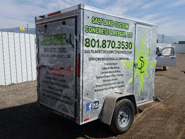 53BLTE811JT019852 - 2018 UTILITY TRAILER BEIGE photo 4