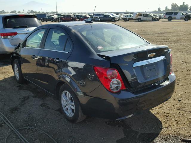 1G1JC5SG7F4103607 - 2015 CHEVROLET SONIC LT GRAY photo 3