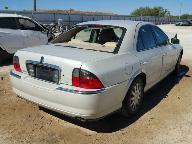 1LNHM86S75Y602848 - 2005 LINCOLN LS 奶油色 照片 4