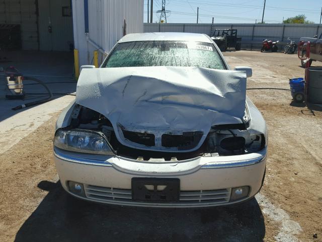 1LNHM86S75Y602848 - 2005 LINCOLN LS 奶油色 照片 9