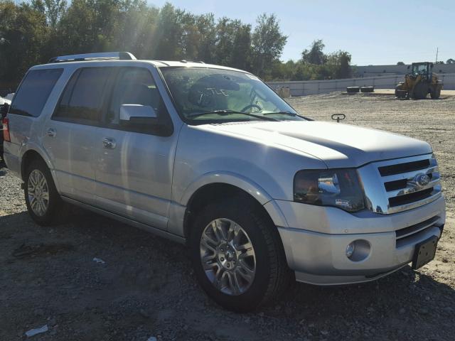 1FMJU1K54CEF01483 - 2012 FORD EXPEDITION SILVER photo 1