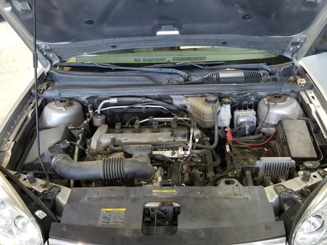 1G1ZS57F87F260221 - 2007 CHEVROLET MALIBU LS SILVER photo 7