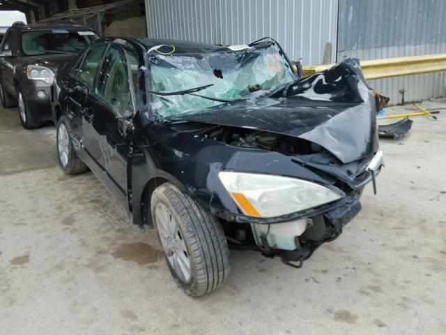 1HGCM66576A063222 - 2006 HONDA ACCORD EX BLACK photo 1