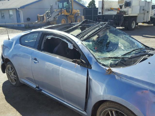 JTKDE3B79A0320765 - 2010 TOYOTA SCION TC BLUE photo 9