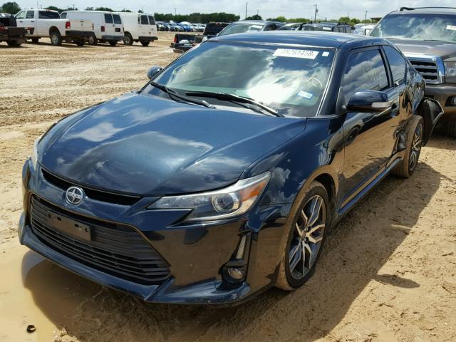 JTKJF5C74FJ001981 - 2015 TOYOTA SCION TC 蓝色 照片 2
