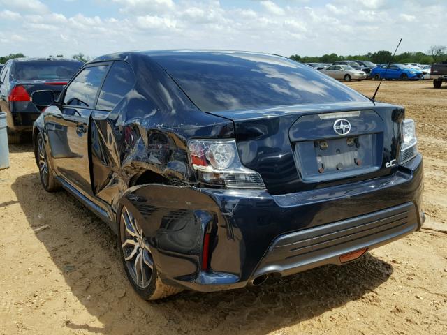 JTKJF5C74FJ001981 - 2015 TOYOTA SCION TC 蓝色 照片 3