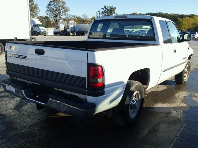 1B7HC13Y01J292889 - 2001 DODGE RAM 1500 WHITE photo 4