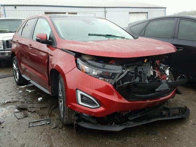 2FMPK4AP7GBB66127 - 2016 FORD EDGE Kırmızı fotoğraf 1