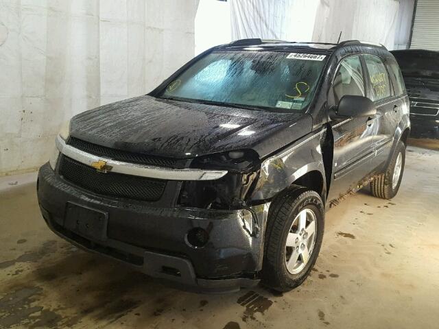 2CNDL23F096217911 - 2009 CHEVROLET EQUINOX LS BLACK photo 2