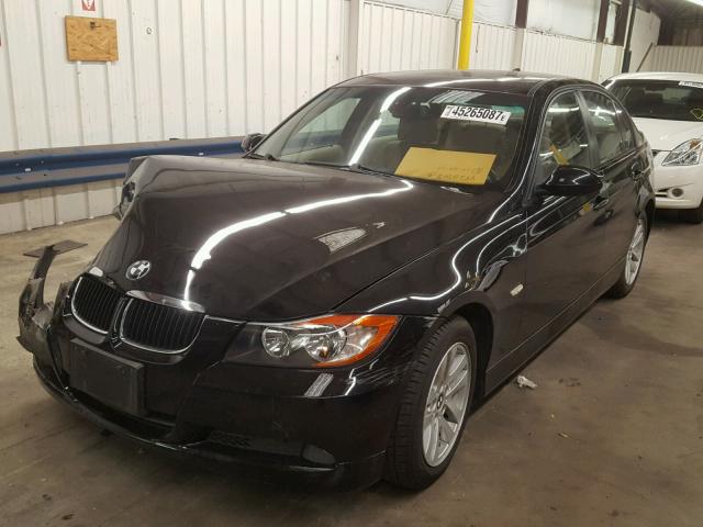 WBAVB13516KR59768 - 2006 BMW 325 I BLACK photo 2