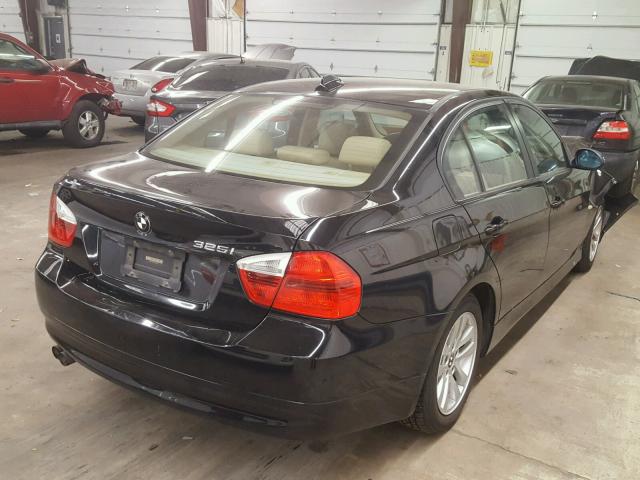 WBAVB13516KR59768 - 2006 BMW 325 I BLACK photo 4