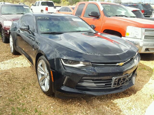 1G1FB1RS3G0152873 - 2016 CHEVROLET CAMARO LT BLACK photo 1