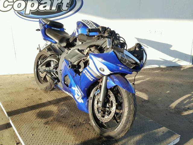 JYARJ06EX3A004378 - 2003 YAMAHA YZFR6 L BLUE photo 1