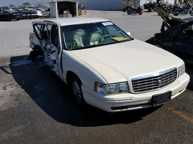 1G6KF5496XU737576 - 1999 CADILLAC DEVILLE CO WHITE photo 1