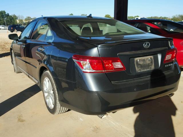 JTHBK1EGXB2437959 - 2011 LEXUS ES GRAY photo 3