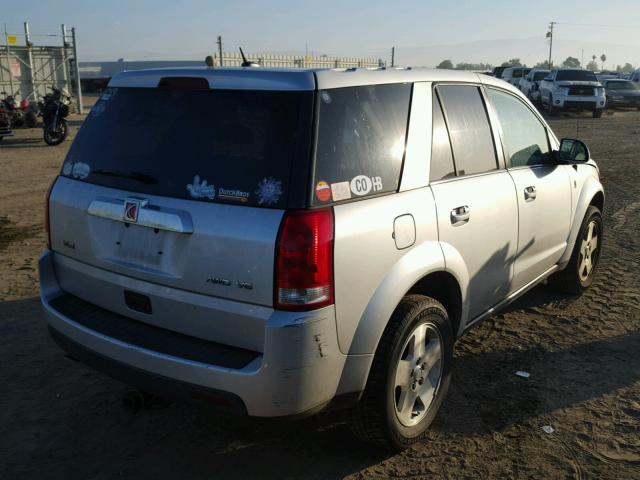 5GZCZ63406S804296 - 2006 SATURN VUE SILVER photo 4