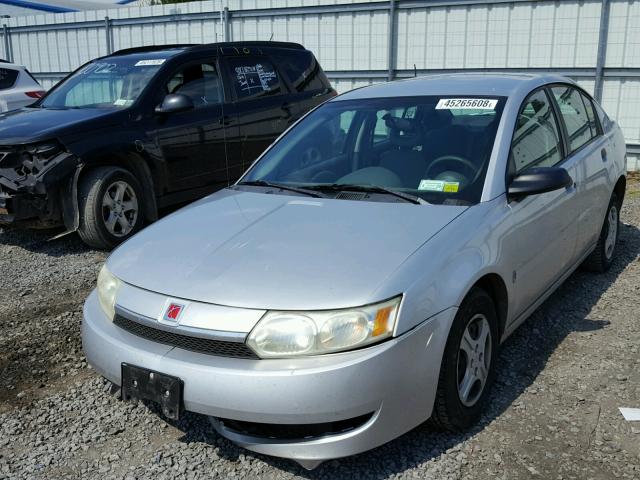 1G8AG52F04Z230860 - 2004 SATURN ION LEVEL SILVER photo 2
