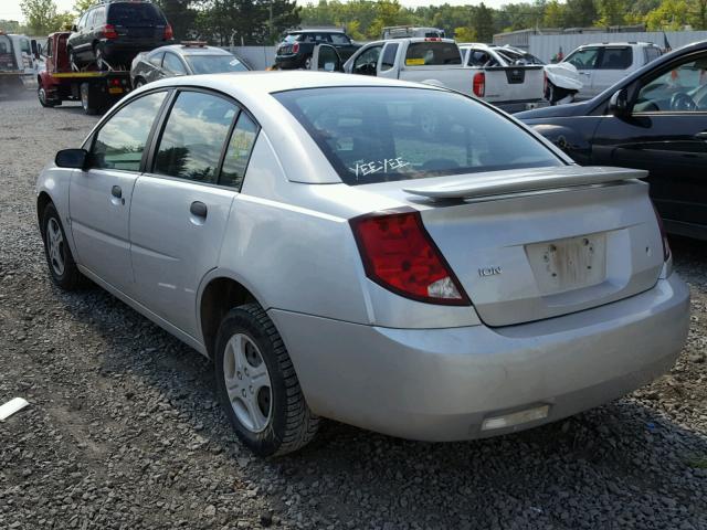 1G8AG52F04Z230860 - 2004 SATURN ION LEVEL SILVER photo 3