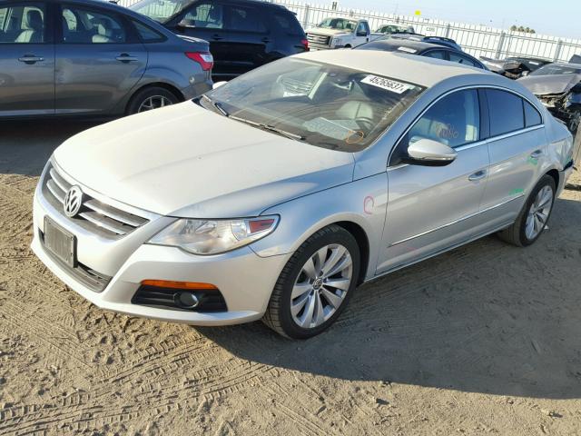 WVWML9AN5AE511988 - 2010 VOLKSWAGEN CC SPORT SILVER photo 2