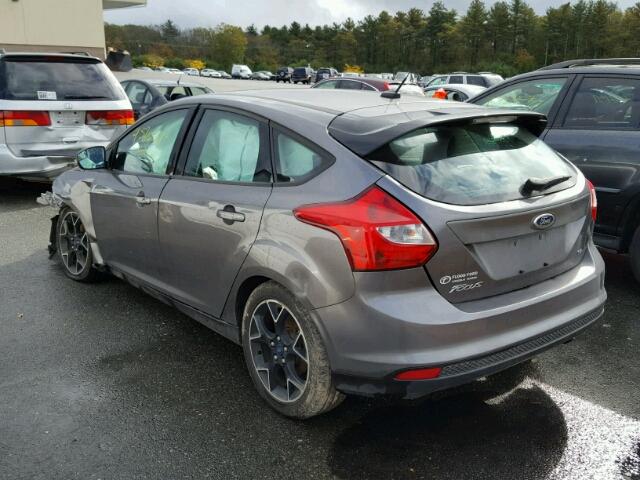 1FADP3K24EL409109 - 2014 FORD FOCUS SE GRAY photo 3