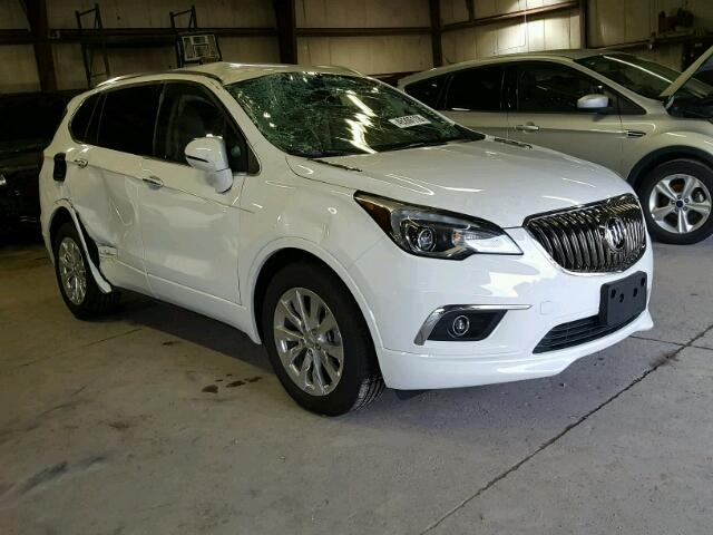 LRBFXBSA3HD159699 - 2017 BUICK ENVISION E WHITE photo 1