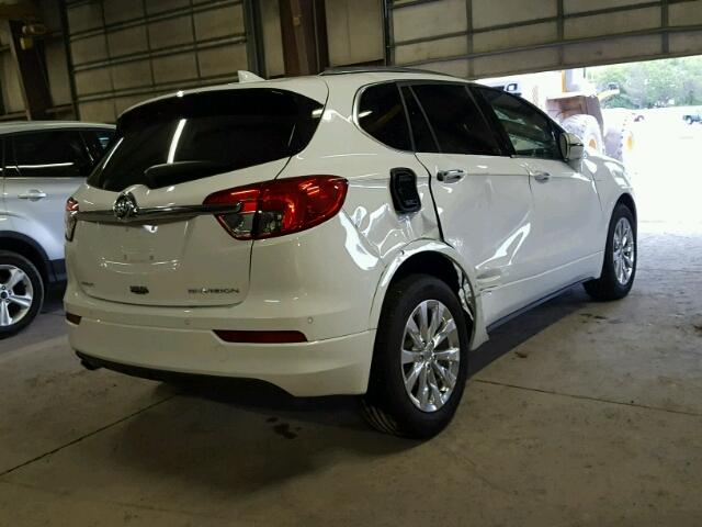 LRBFXBSA3HD159699 - 2017 BUICK ENVISION E WHITE photo 4