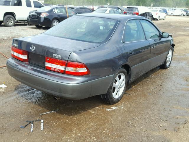 JT8BF28G5Y5097682 - 2000 LEXUS ES 300 GRAY photo 4