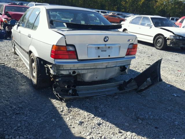 WBSCD932XWEE09181 - 1998 BMW M3 SILVER photo 3