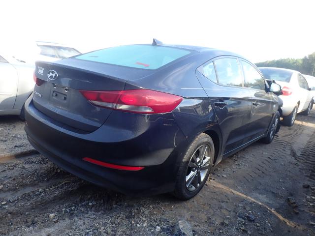 5NPD84LFXHH016920 - 2017 HYUNDAI ELANTRA SE BLACK photo 4