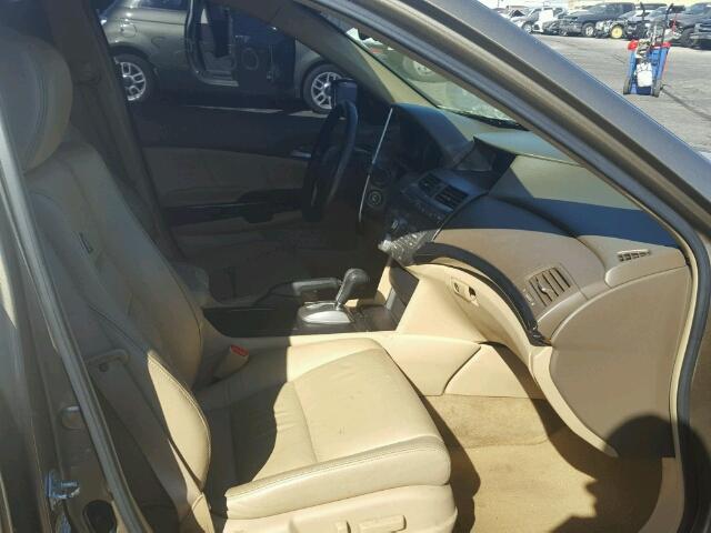 1HGCP36848A024204 - 2008 HONDA ACCORD EXL GOLD photo 5