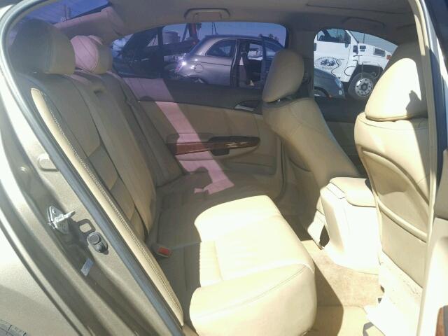 1HGCP36848A024204 - 2008 HONDA ACCORD EXL GOLD photo 6