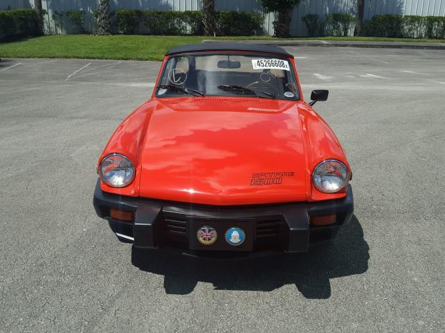 TFVDW6AT005185 - 1980 TRIUMPH CAR SPRINT ORANGE photo 9