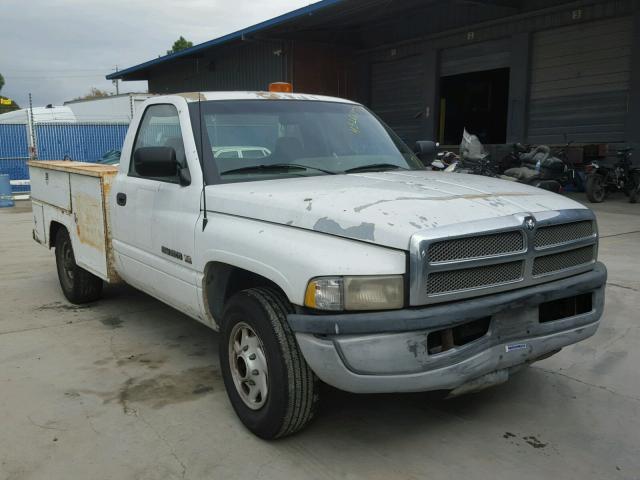 1B7KC26Z2TJ184180 - 1996 DODGE RAM 2500 WHITE photo 1