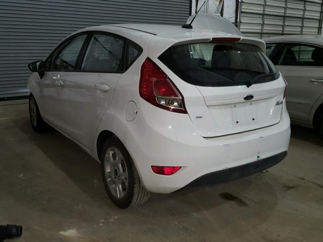 3FADP4EJ0EM154143 - 2014 FORD FIESTA SE WHITE photo 3