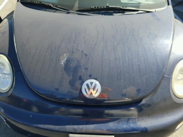 3VWCK21YX3M302871 - 2003 VOLKSWAGEN NEW BEETLE ლურჯი ფოტო 7