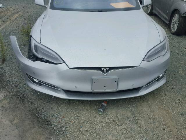 5YJSA1E26GF159820 - 2016 TESLA MODEL S SILVER photo 7