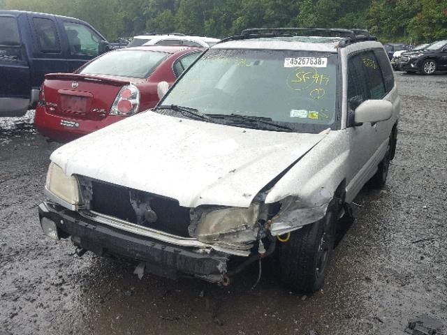 JF1SF65601H725310 - 2001 SUBARU FORESTER S 银色 照片 2