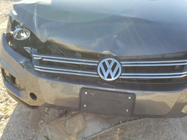 WVGAV7AX3GW615798 - 2016 VOLKSWAGEN TIGUAN S GRAY photo 9