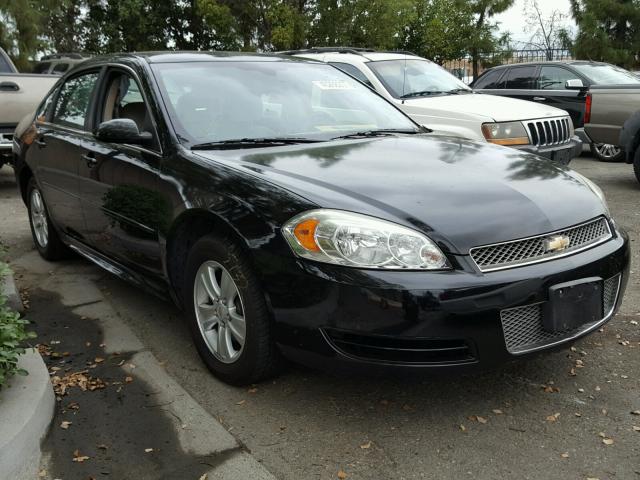 2G1WF5E35D1261071 - 2013 CHEVROLET IMPALA LS BLACK photo 1