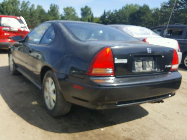 JHMBB2255NC017114 - 1992 HONDA PRELUDE SI BLACK photo 3