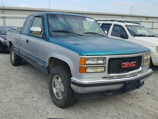 1GTEK19K6RE523405 - 1994 GMC SIERRA K15 GREEN photo 1