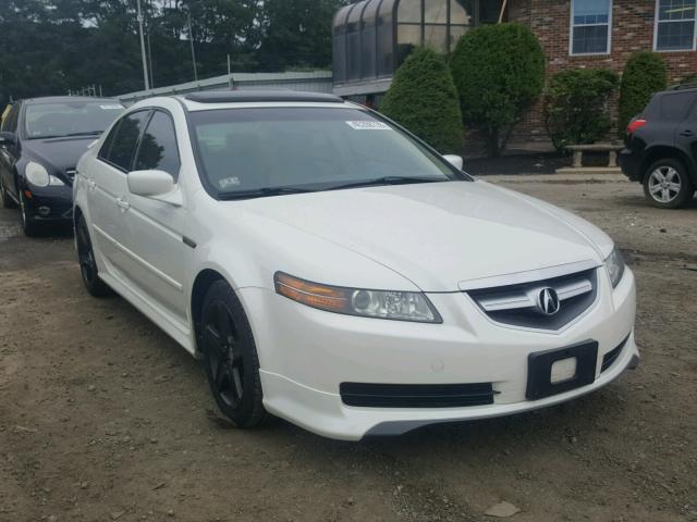 19UUA66274A020094 - 2004 ACURA TL WHITE photo 1