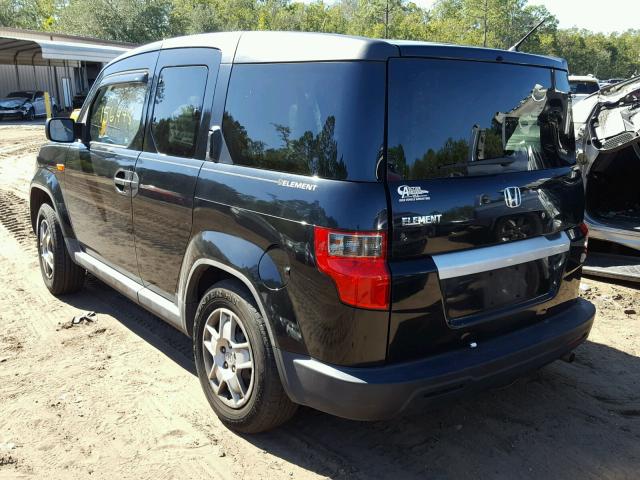 5J6YH18349L003134 - 2009 HONDA ELEMENT LX BLACK photo 3