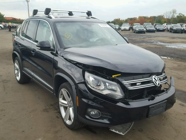 WVGBV7AX8FW086772 - 2015 VOLKSWAGEN TIGUAN S BLACK photo 1