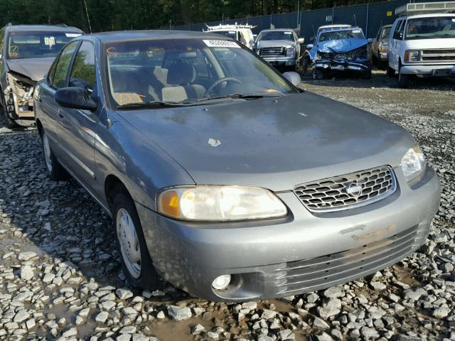 3N1CB51D61L454461 - 2001 NISSAN SENTRA XE GRAY photo 1